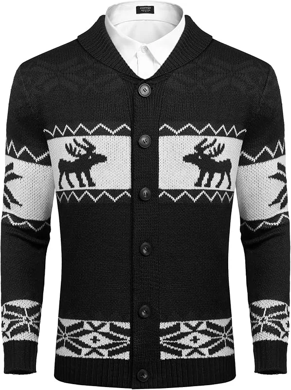 Visita la tienda de COOFANDY Coofandy Cárdigan Vaj007919 para Hombre ( ) — Ropa Navidad
