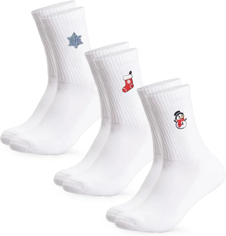 Visita la tienda de Occulto Occulto Calcetines Deporte Navidad para Mujer & Hombre 3 Pares (modelo: Claus) — Decoracion Navidad