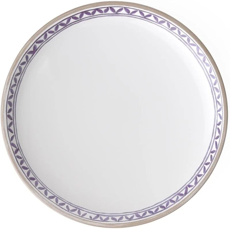 Visita la tienda de Villeroy & Boch Villeroy & Boch Artesano Provençal Lavendel - Plato llano, 27 cm, porcelana premium, color blanco, colorido — Hogar y cocina
