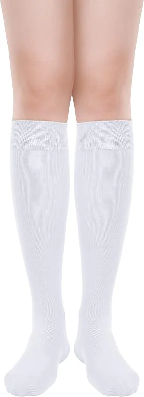 Geyoga 1 Par Calcetines hasta Rodilla para Mujer Medias hasta Muslo — Ropa Navidad