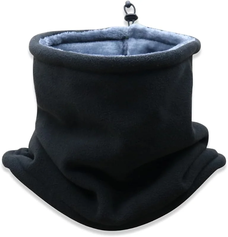 Visita la tienda de LumiSyne LumiSyne Invierno Calentador De Cuello Hombre Mujer Forro Polar Grueso Resistente Al Viento Polainas De Cuello Con Cordón Ajustable Térmica Braga Cuello Mascarilla Bufanda Tubular Para Esquí Ciclismo — Ropa Navidad