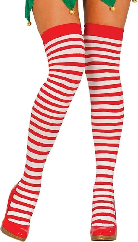 Visita la tienda de FIESTAS GUIRCA FIESTAS GUIRCA Medias Rayas Rojas — Ropa Navidad