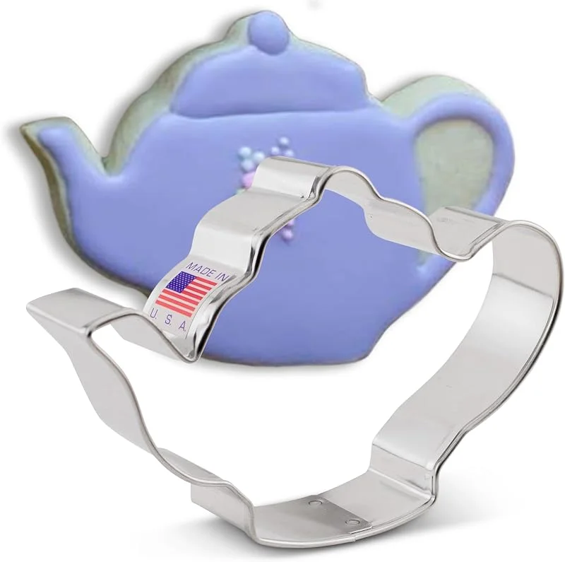Visita la tienda de Ann Clark Cookie Cutters Ann Clark - Cortador de galletas para tetera, grande, 4-1, 4 pulgadas, fabricado en Estados Unidos — Hogar y cocina