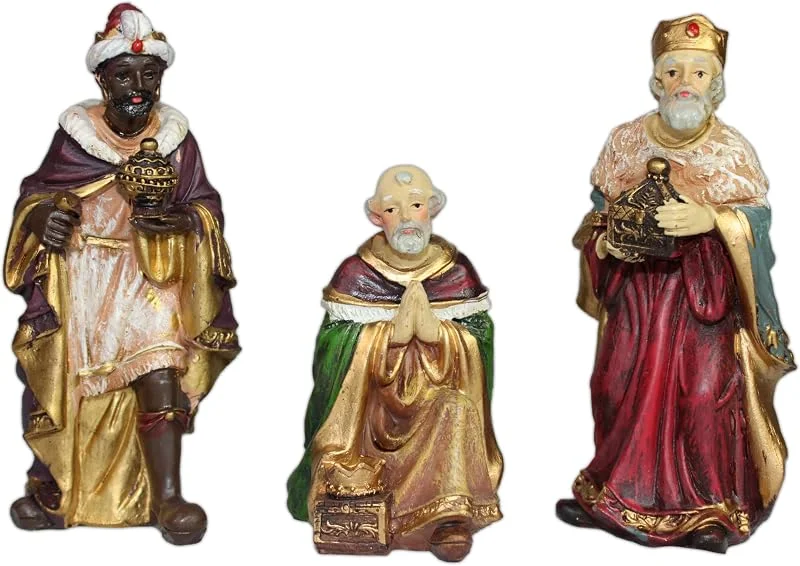 Gerimport Juego de 3 piezas de 12 cm — Decoracion Navidad