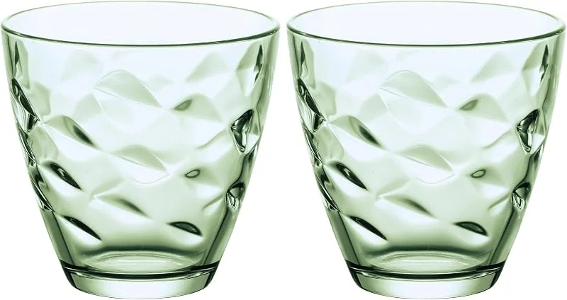 Bormioli Rocco Flora - Set 6 Vasos Vidrio Verde 26Cl (Paquete de 2) — Vino y mesa festiva