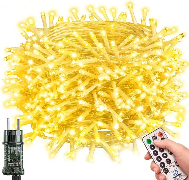 Visita la tienda de btfarm btfarm Luces Arbol Navidad con Mando a Distancia, 30M Cadena de Luces — Luces Navidad