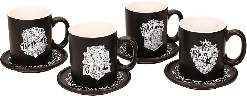 Visita la tienda de SD TOYS SD toys Tazas Regalo 4 Emblemas Harry Potter, Multicolor — Adviento y mesa