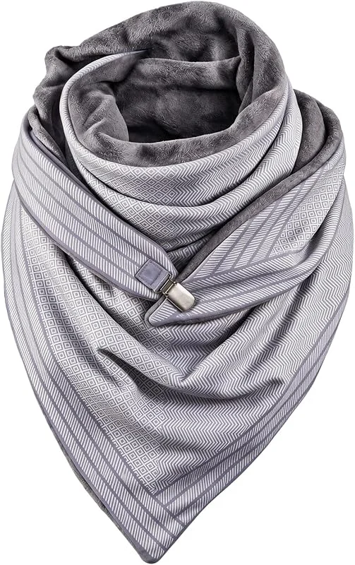 Visita la tienda de heekpek heekpek Bufanda Mujer Invierno Bufandas Cuello Chales con Botón — Ropa Navidad