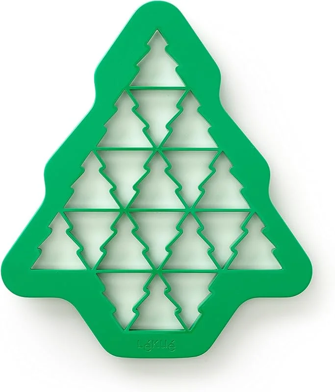 Visita la tienda de Lékué Lékué Cortador de galletas, diseño abeto navidad, color verde — Hogar y cocina