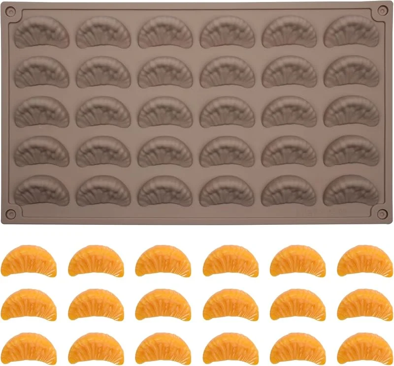 Visita la tienda de Butabeishy Molde de Silicona 3D Naranja para Chocolate y Dulces, 30 Cavidades — Hogar y cocina