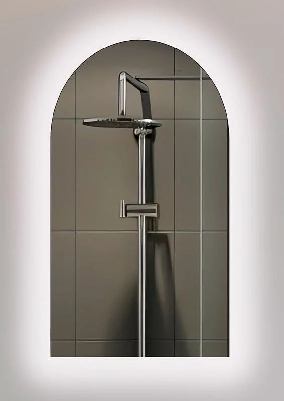 Visita la tienda de BD ART BD ART - Espejo de Pared Medio Ovalado 50x90cm - Iluminación LED Blanco Frío 4200K, IP44 - Horizontal y Vertical - Para Baño — Decoracion Navidad
