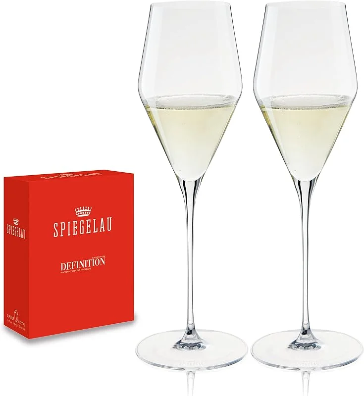 Spiegelau Definition Calice Champagne 25 cl Set 2 Pz In Cristallo — Vino y mesa festiva