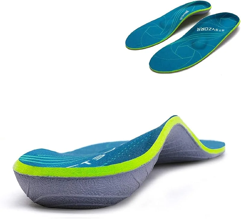Visita la tienda de iFitna Plantilla de soporte del arco para la fascitis plantar, alivio del dolor del talón plano, absorción de impactos, plantilla cómoda antifatiga, verde (EU43-44(28cm), Verde) — Ropa Navidad