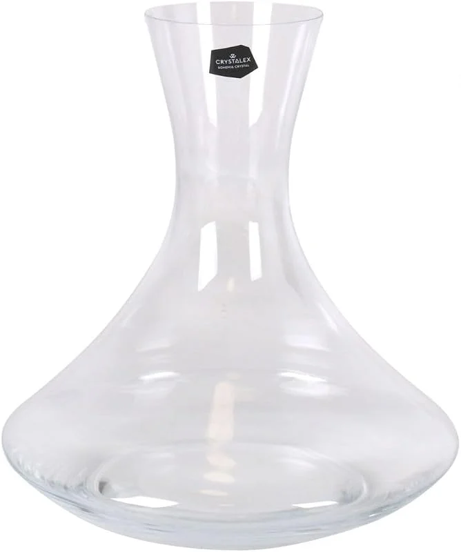 Crystalex Decantador Classic Crystalex 1500 cc Cristal Bohemia — Vino y mesa festiva