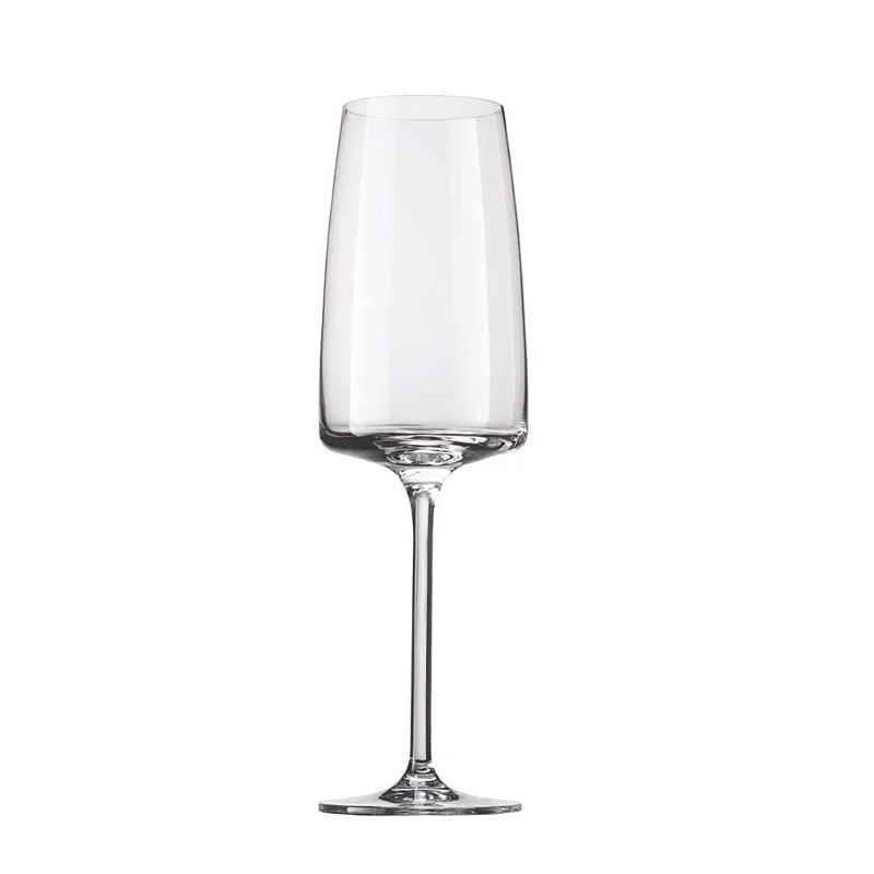 Visita la tienda de Schott Zwiesel Schott Zwiesel Sensa Light & Fresh 142155 - Juego de 6 copas de champán (0, 388 L), transparente — Vino y mesa festiva
