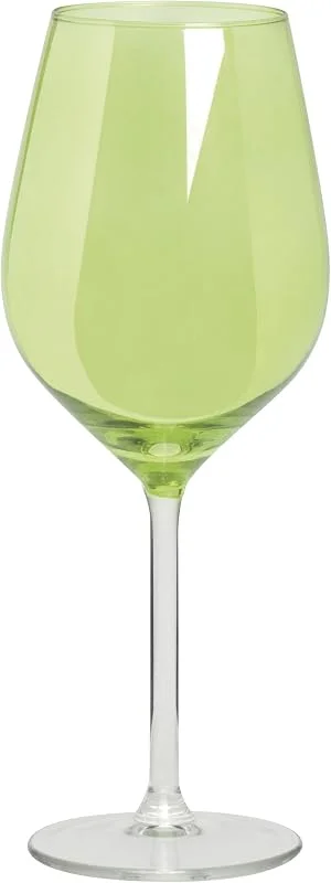 Visita la tienda de Excelsa Excelsa Scratch Copa Color Wine cl 50, Vidrio, Verde, 7 x 7 x 23 cm — Vino y mesa festiva