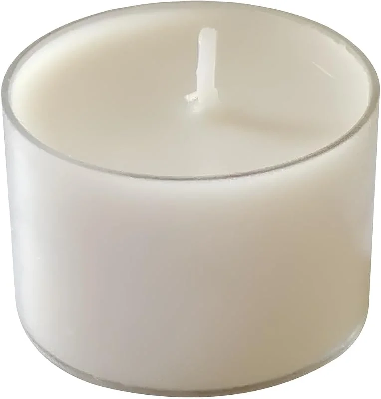 Cereria Di Giorgio Risthò Tealight - Cera, Color Blanco, 3, 9 cm — Cena a la luz de velas