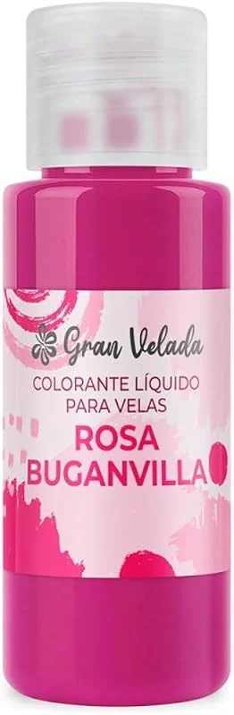 Visita la tienda de GRAN VELADA Gran Velada - Colorante Líquido para Velas Rosa Buganvilla 30 ml, Ideal para Velas Artesanales, Listo para Usar, Versátil en Diseños — Cena a la luz de velas